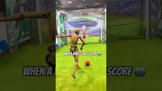 Робот ИИ против футболиста 🤯🤖⚽️