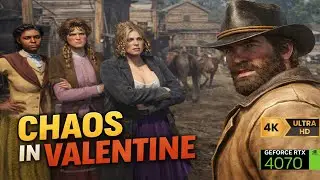 Americans at Rest & Polite Society | Valentine Chaos Begins | RDR2 Gameplay