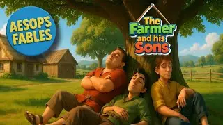 Aesop&rsquo;s Fables #012 | The Farmer and His Sons | Moral Story for Kids