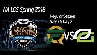[ FlyQuest vs OpTic ] - 2018 NA LCS Spring Week 5 Day 2 180219