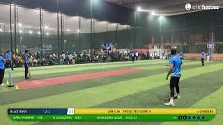 BLASTERS vs CHASERS live cricket match | LINEOMATIC CHAMPIONS LEAGUE - 2025  live - SMASHERS BOX NIK