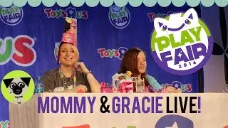 PlayFair 2016! Mommy & Gracie live unboxing, toys and fun in NYC!