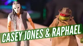 NECA Casey Jones & Raphael (In Disguise) | MOST REALISTIC FIGURES WE'VE SEEN YET! Unboxing / Review!