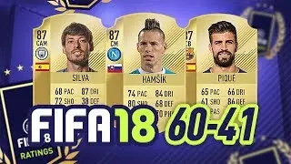 60-41! - FIFA 18 ULTIMATE TEAM RATINGS! #FIFA18RATINGS