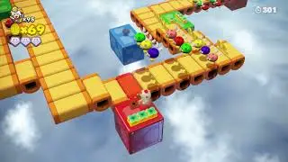 Captain Toad: Treasure Tracker Drop-Road Dash 144 Coins Score