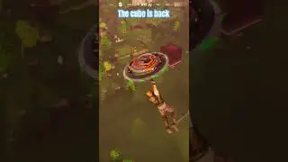 The cube is back in Fortnite og