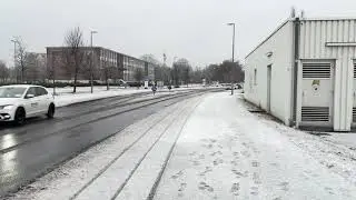 A Quiet Walk Through Snow ❄️ | Calm Winter POV (3 Minutes)