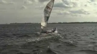 laser 5k crash sailing