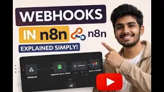 Webhooks in n8n Explained Simply | Connect Any Website to n8n