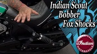 First thoughts on these Fox/ Indian shocks for the Indian Scout Bobber