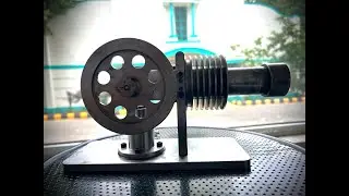 Making of Horizontal #StirlingEngine inside ESEC CNC Machining Center | #Idea to Product | III Mech
