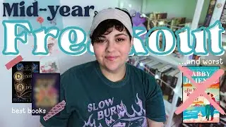 [MID YEAR BOOK TAG] the best, worst, and most surprising books I've read (so far) this year