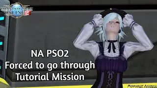 North America PSO2 - Going through the Tutorial Mission.... Again