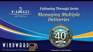 Dealing With Multiple Deliveries/Partial Deliveries