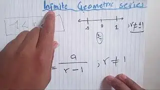 infinite geometric series
