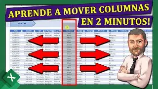 ⭐️MOVER COLUMNAS en Excel sin REEMPLAZAR 🔴Trucos Curso de Excel para Principiantes