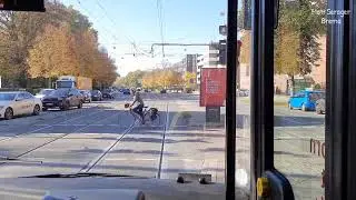 BSAG Bremen : Przejazd linią numer 24 na trasie : 