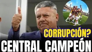 🔴 ROSARIO CENTRAL CAMPEON EN LOS ESCRITORIOS Y LA IMPUNIDAD DEL CHIQUI TAPIA EN ARGENTINA
