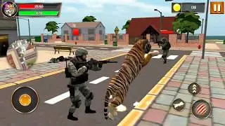 Angry Tiger Family Sim City Attack 2019 - Best Android GamePlay HD #animals simulator