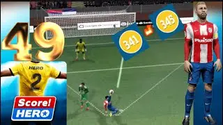 Score Hero 2 - Season 18 Level 341 - 345 Part 1 - iOS Gameplay E49