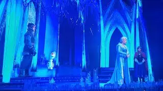 Spectacle La Reine Des Neiges - DisneyLand Paris Mars 2023