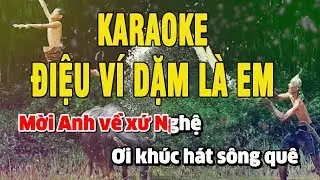 Điệu Ví Dặm Là Em KARAOKE - Beat Chuẩn [Full HD]