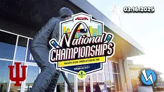 D2 Hockey (2025) Indiana Hoosiers vs Northeastern Huskies - ACHA National Tournament - St. Louis, MO