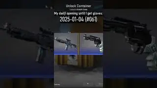 My daily CS2 case unboxing until I get gloves #061