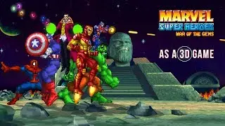 Marvel Super Heroes (1996) Reimagined as a 3D Game!