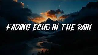 Fading Echo in the Rain Lyrics | Emotional English Song 2025 (Official Lyric Video)