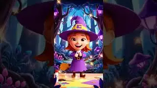 Easy Halloween Crafts! DIY Nina's Witch Costume! #shorts#Minibeatkids #viralvideos #viral