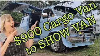 You won’t believe what Chris did with this 1992 Chevy Van that he bought for only $900.