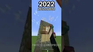 ✔️Tambi&eacute;n te ha pasado 2012vs2022 #shorts #minecraft