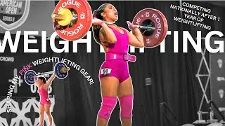 WEIGHTLIFTING COMPETITION VLOG | where I get my PINK weightlifting gear | THE ARNOLD