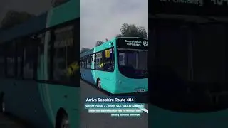 #bathwicktown Arriva sapphire Route 484 Wright Pulsar 2 - VDL SB200 Roblox Bathwick Town  #shorts 3D