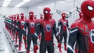 Inside the World&rsquo;s Largest Spider-Man Suit Factory &ndash; FULL Tour #SpiderMan #SpiderManSuit