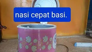 Nasi cepat basi. Megicom rusak.