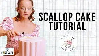Scallop Cake Tutorial with Boujee Cakes