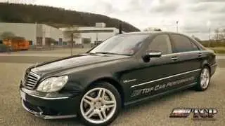 ▰▰▰ MB S 55 AMG TCP Prüfstand 830 Nm | 569 PS - TOP CAR PERFORMANCE