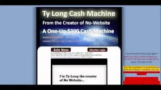 Here's How To Get Ty Long No Website System For FREE!! | Ty Long Cash Machine