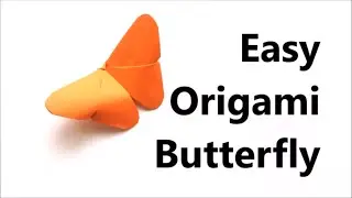 Easy Origami Butterfly - Origami Tutorial for Beginners - Paper Butterfly DIY | Craft Haven