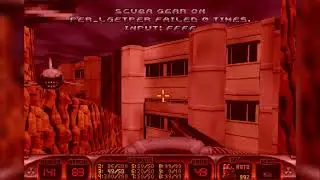 Duke Nukem 3D Saturn (Analog Control) - E3L3 (Flood Zone) | Yaba Sanshiro 1.16.7