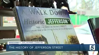 He wrote the book on Jefferson Street's history. Now he wants to see the area thrive again.
