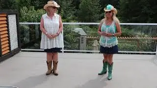 Neon Smoke Line Dance by LIne Dancing with Debbie and Lynda