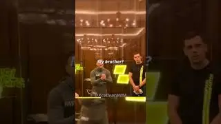 Russian guy throws bottle at Conor McGregor