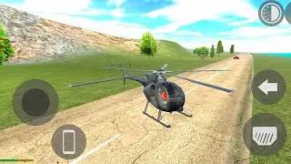 Helicopter Flying Gameplay 🚁🔥 Indian Bike Driving 3D | Indian Car Simulator Village Map Ultra HD 4K!