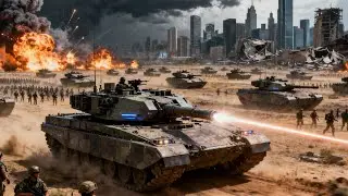 steel battlefield : thousands of tanks face off in total battle