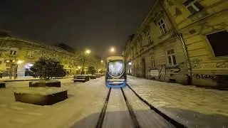 🚊❄️Maksimirska-Vlaška-Draškovićeva (01.2026.) NT2200