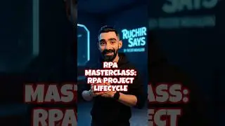 RPA Life Cycle Explained in Simple Words | End-to-End RPA Project Stages 2025 #RPA #lifecycle