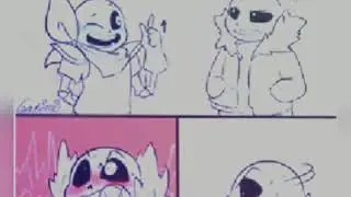 &hearts;️💙{blueberry sans X fell sans}💙&hearts;️(◡ &omega; ◡)